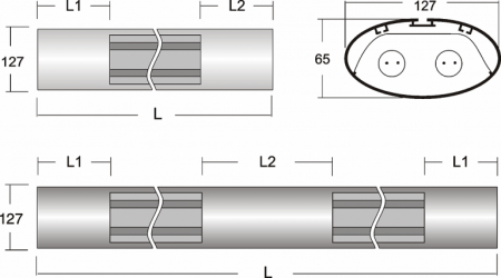 Светильник BS-158E-1960 Halla lighting черный 1 лампа