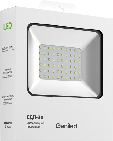 Светодиодный прожектор Geniled СДП-30W 4700K