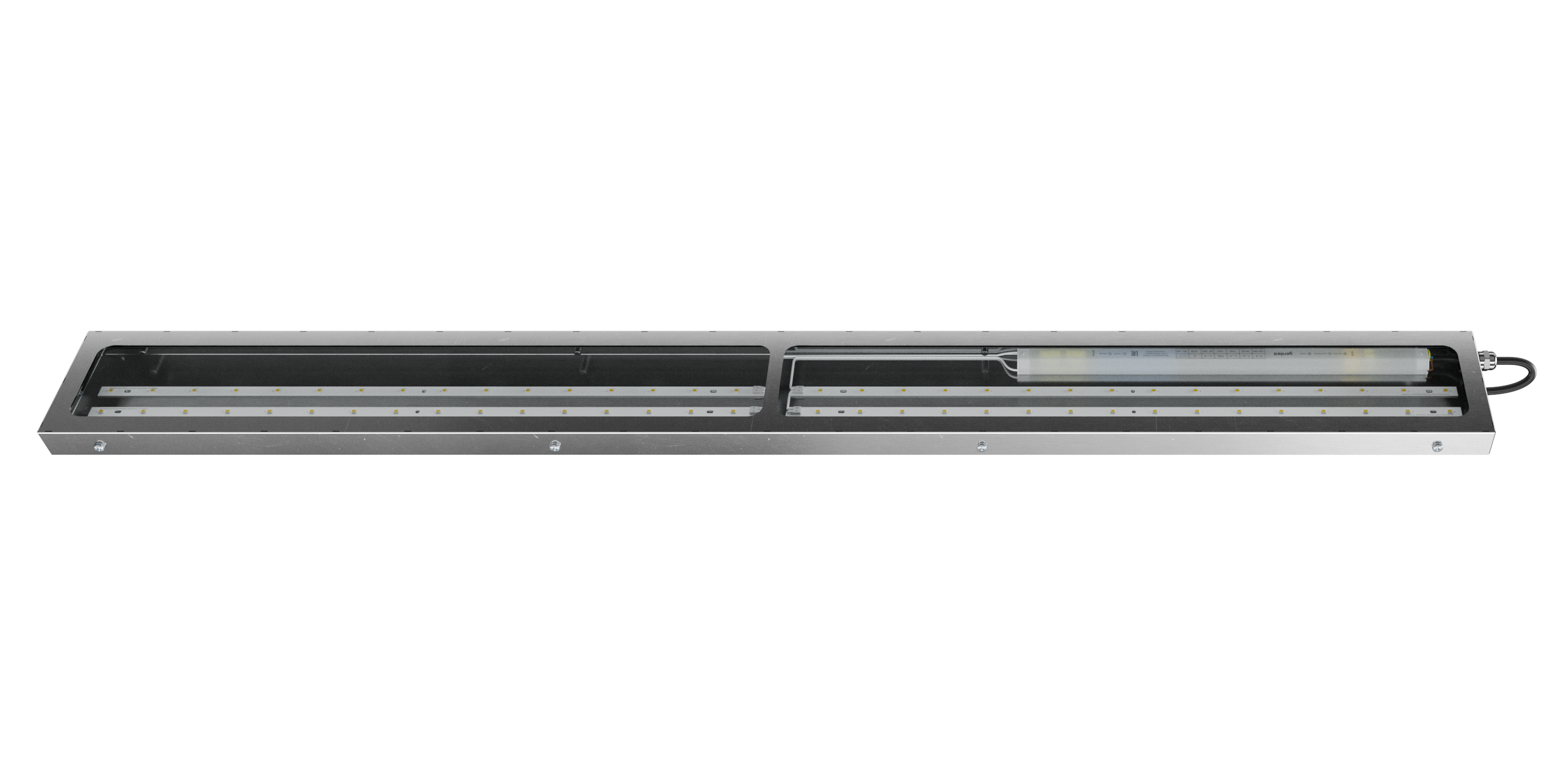 Titan Inox Basic 1000х100х30 40Вт 4000К IP66 Прозрачное закаленное стекло