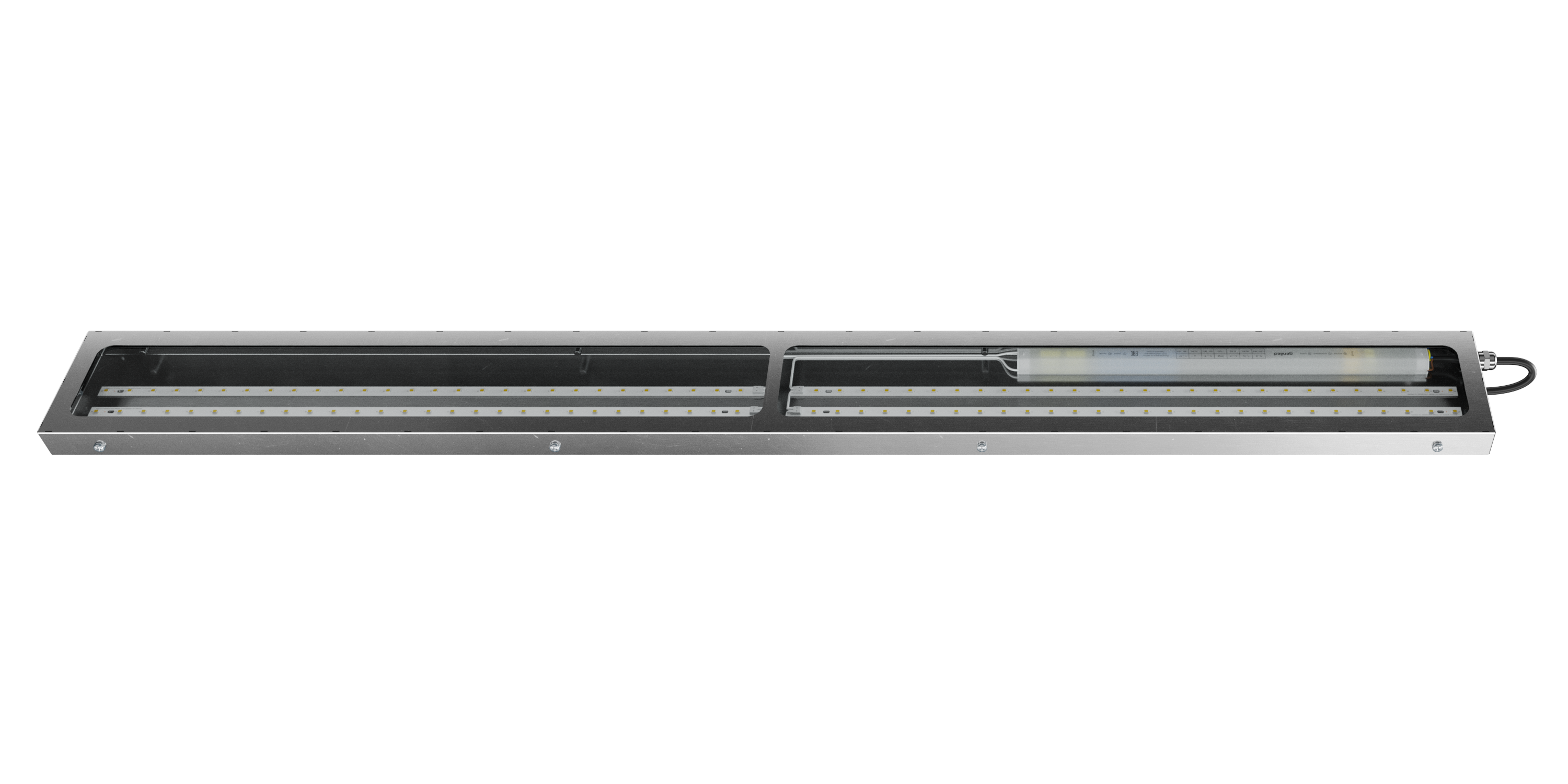 Titan Inox Advanced 1000х100х30 40Вт 5000К IP66 Прозрачное закаленное стекло