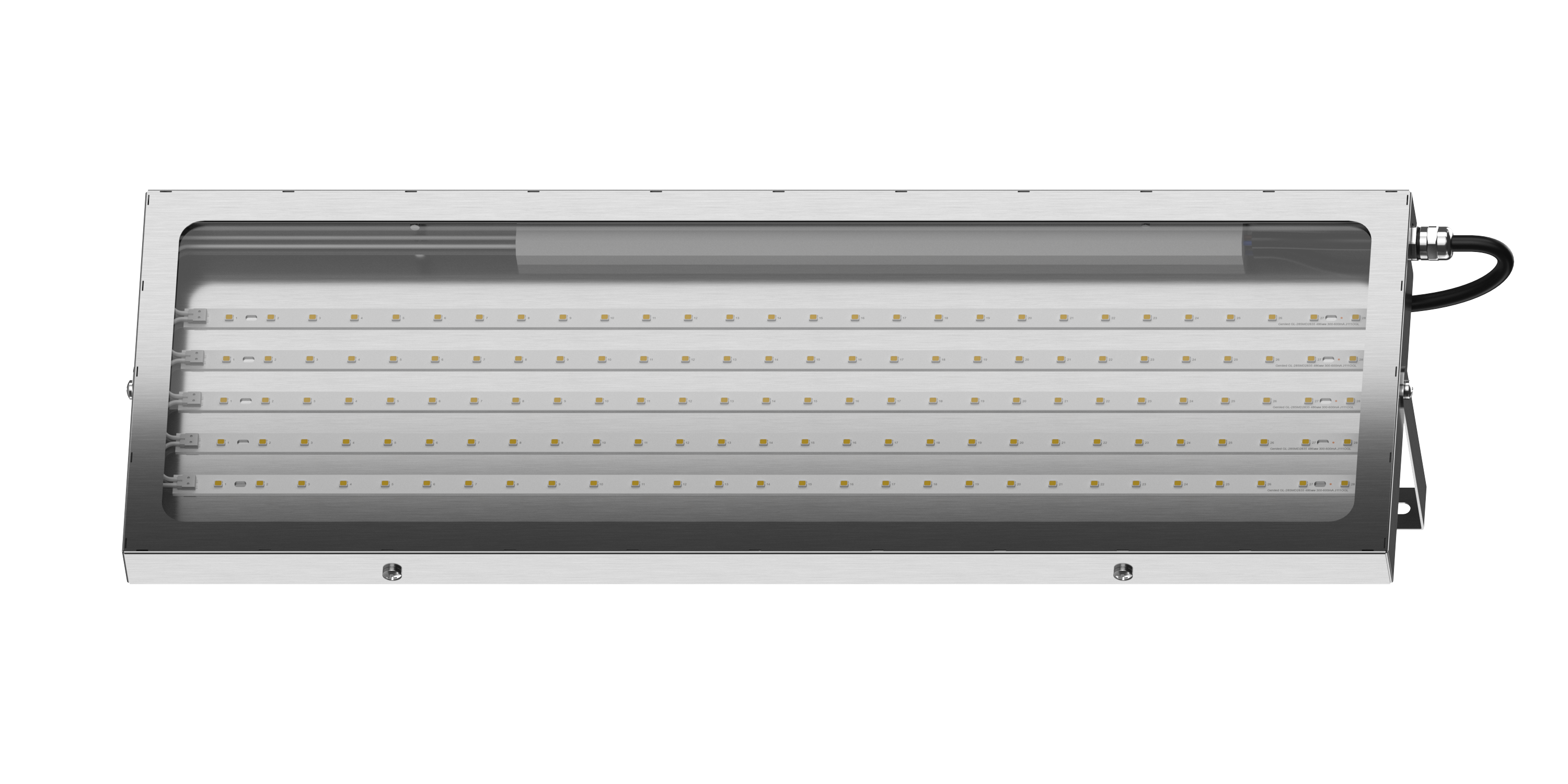 Titan Inox Advanced 500x180x30 50Вт 5000К IP66 Прозрачное закаленное стекло