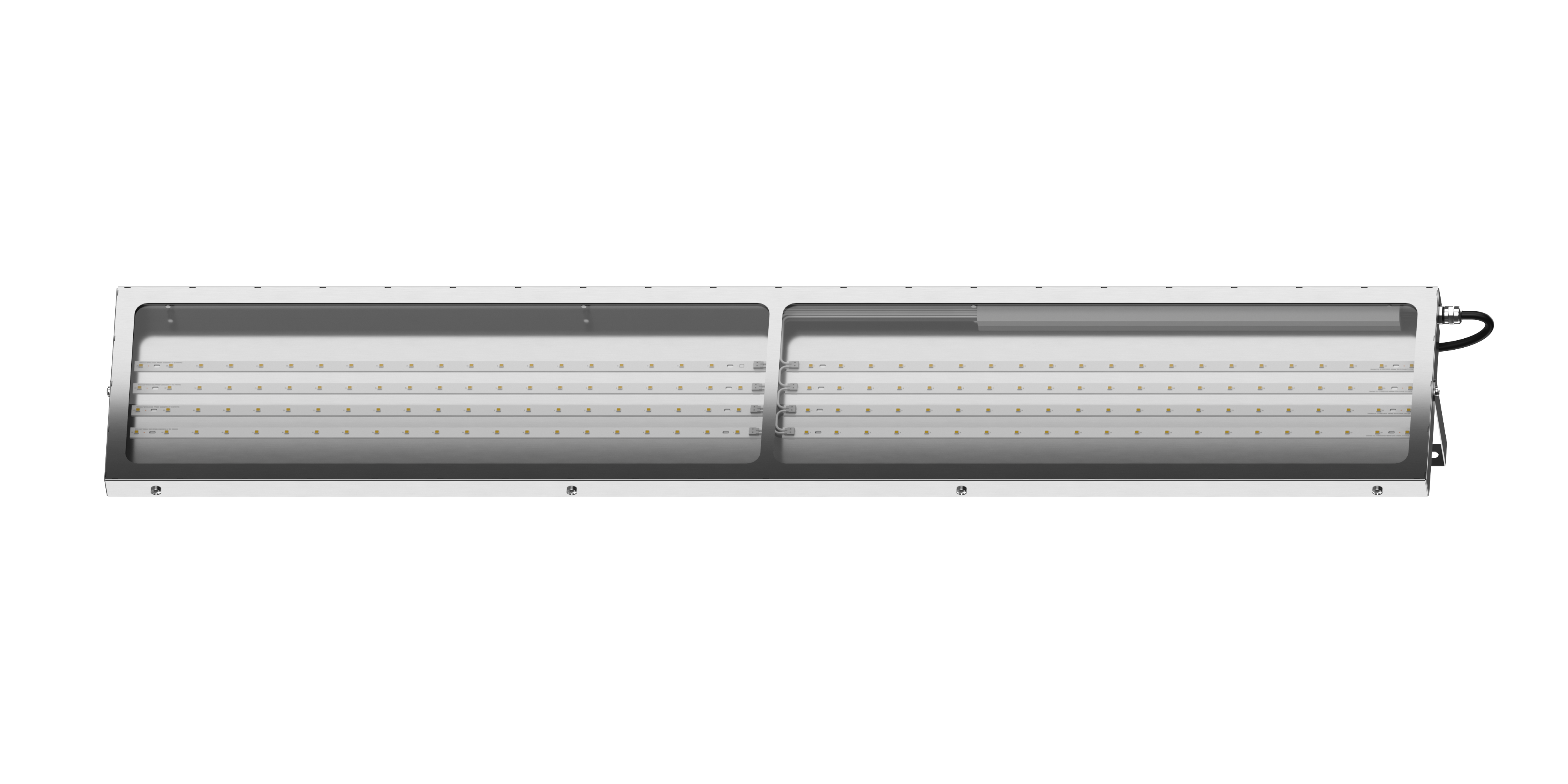 Titan Inox Standart 1000x180x30 80Вт 4000К IP66 Прозрачное закаленное стекло