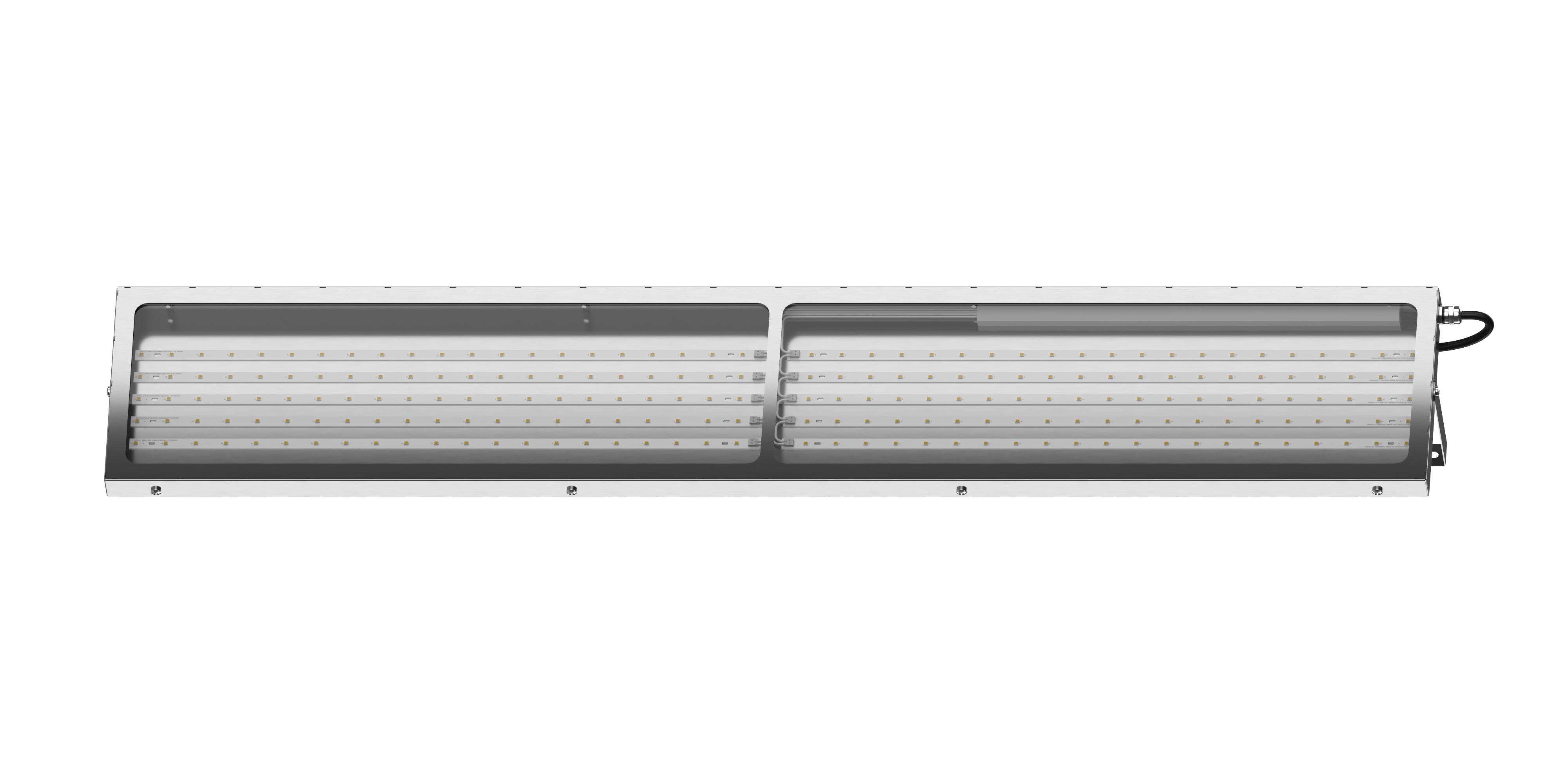 Titan Inox Standart 1000x180x30 100Вт 3000К IP66 Прозрачное закаленное стекло