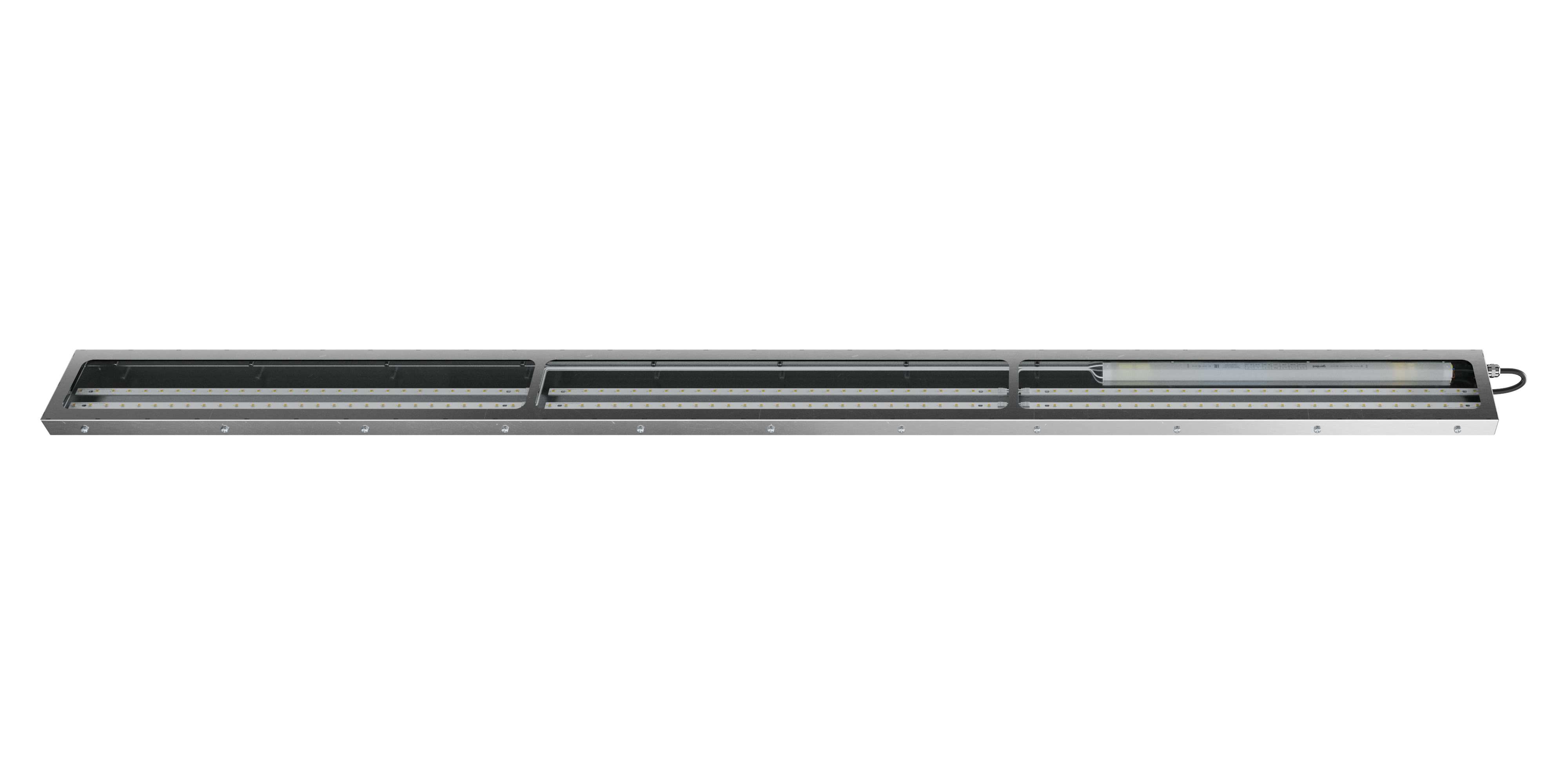 Titan Inox Advanced 1500х100х30 60Вт 3000К IP66 Прозрачное закаленное стекло