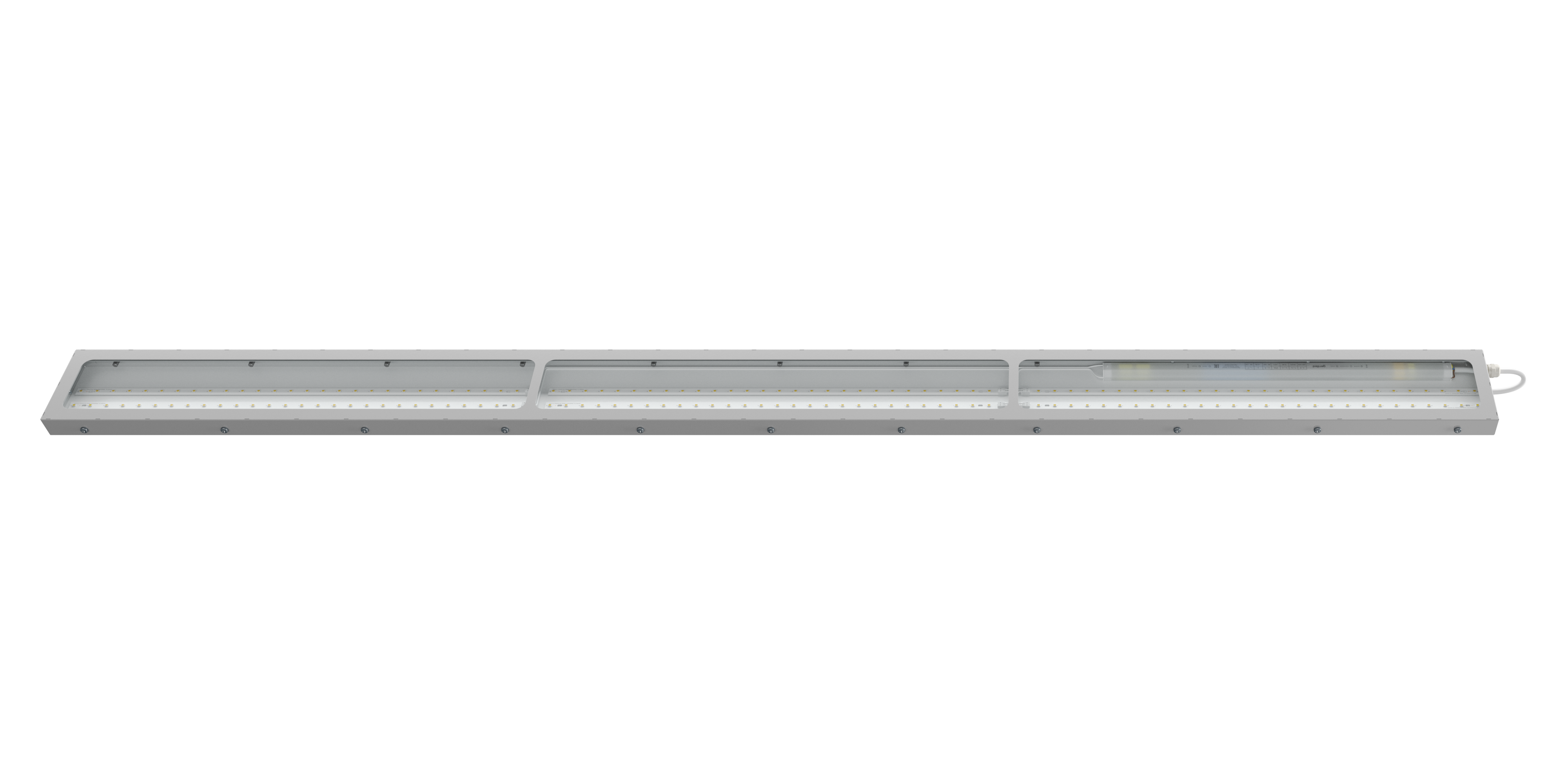 Titan Advanced 1500х100х30 60Вт 3000К IP66 Прозрачное закаленное стекло