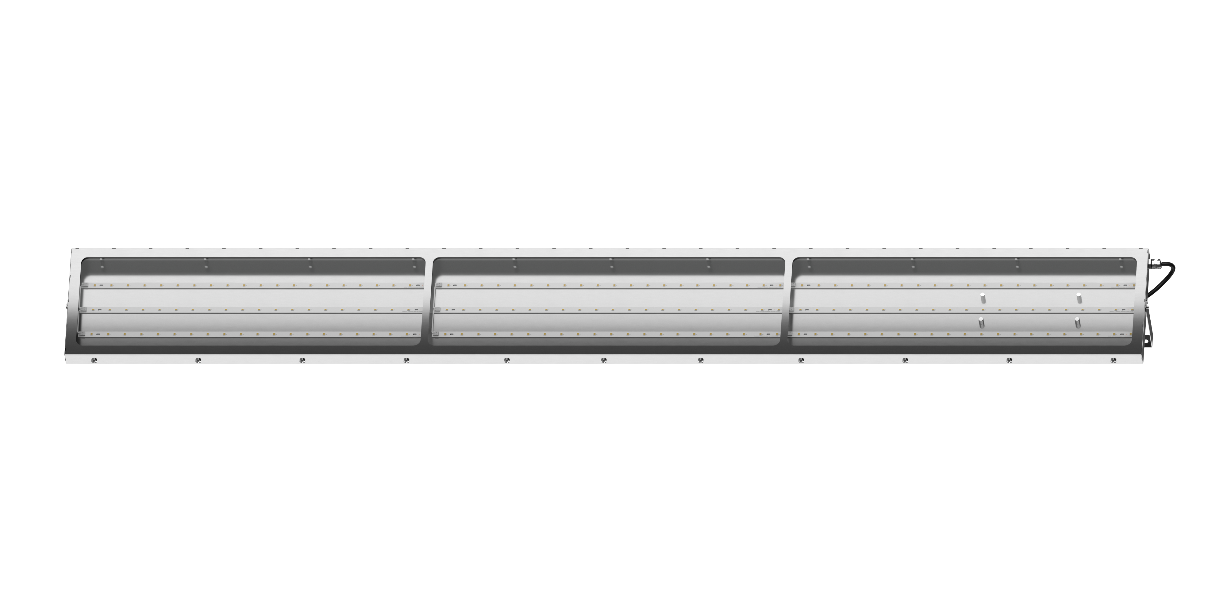Titan Inox Standart 1000x180x30 100Вт 3000К IP66 Прозрачное закаленное стекло Mean Well
