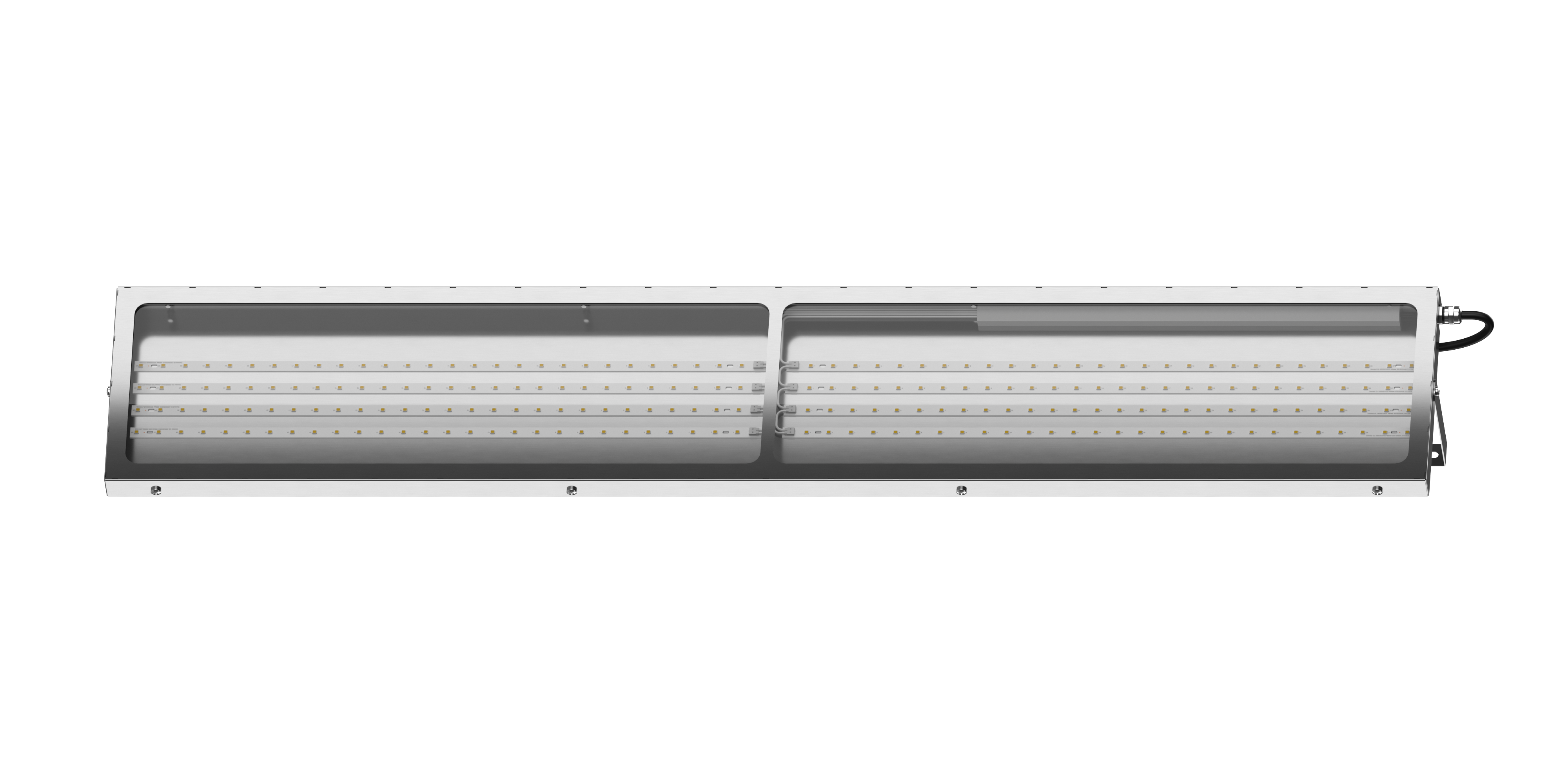 Titan Inox Advanced 1000x180x30 80Вт 4000К IP66 Прозрачное закаленное стекло
