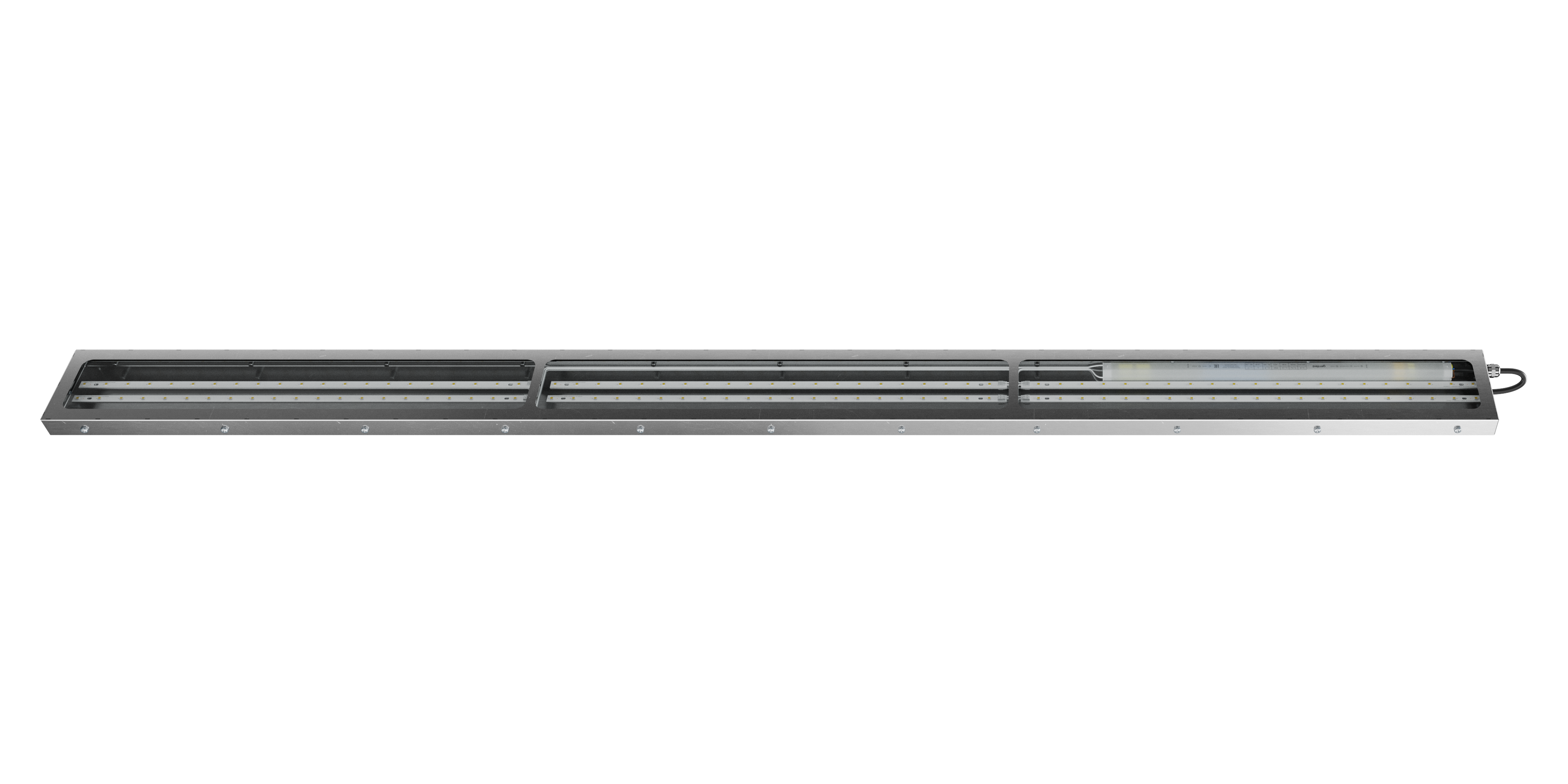 Titan Inox Standart 1500х100х30 90Вт 3000К IP66 Прозрачное закаленное стекло