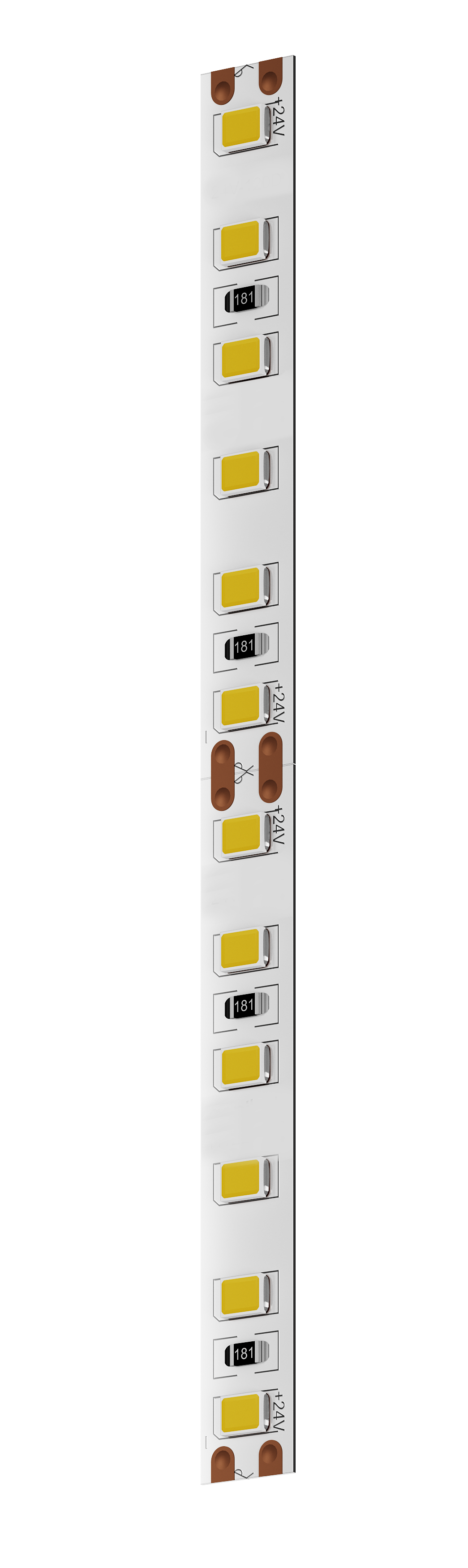 Светодиодная лента Geniled GL-120SMD2835 24В 12Вт/м 8х5000 2700-3000К IP33