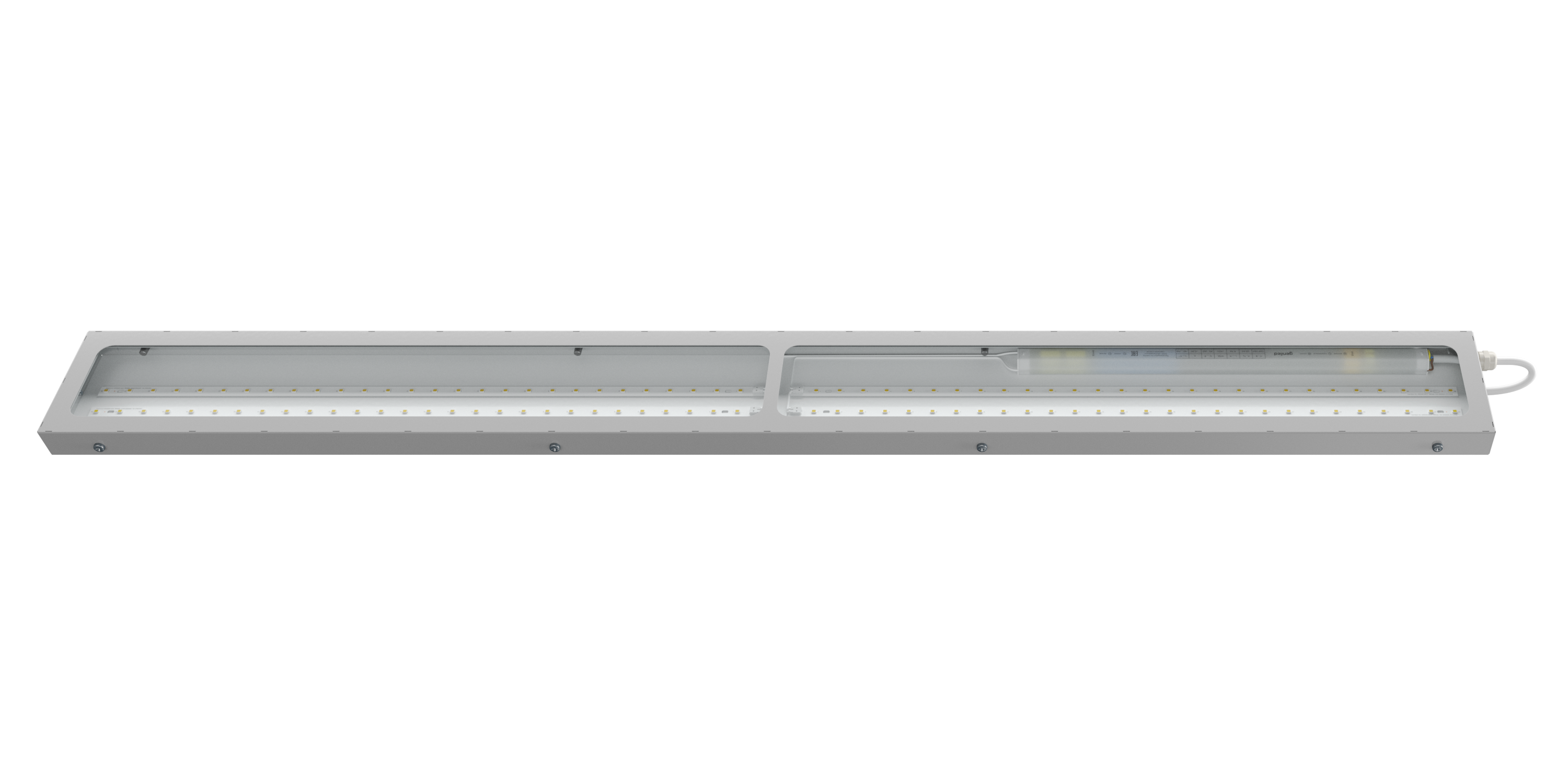 Titan Advanced 1000х100х30 40Вт 4000К IP66 Прозрачное закаленное стекло